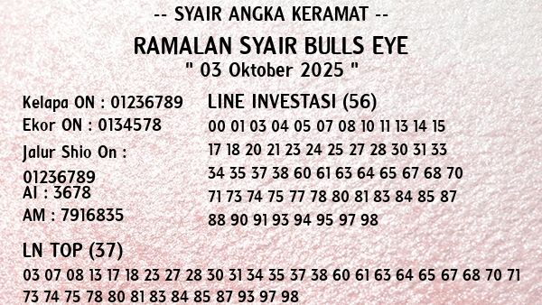 Prediksi Bulls Eye