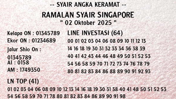 Prediksi Singapore