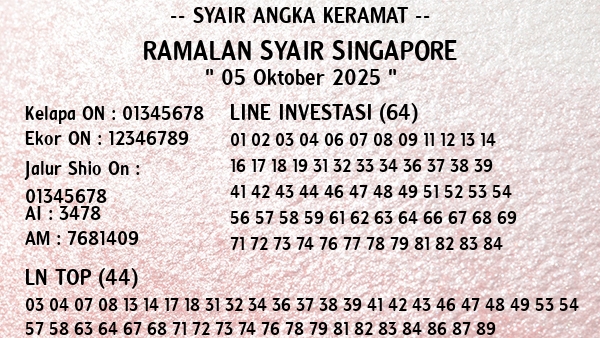 Prediksi Singapore